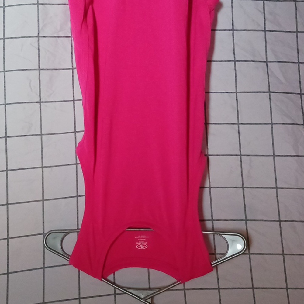 Bright Pink athletic works shirt women's XS
